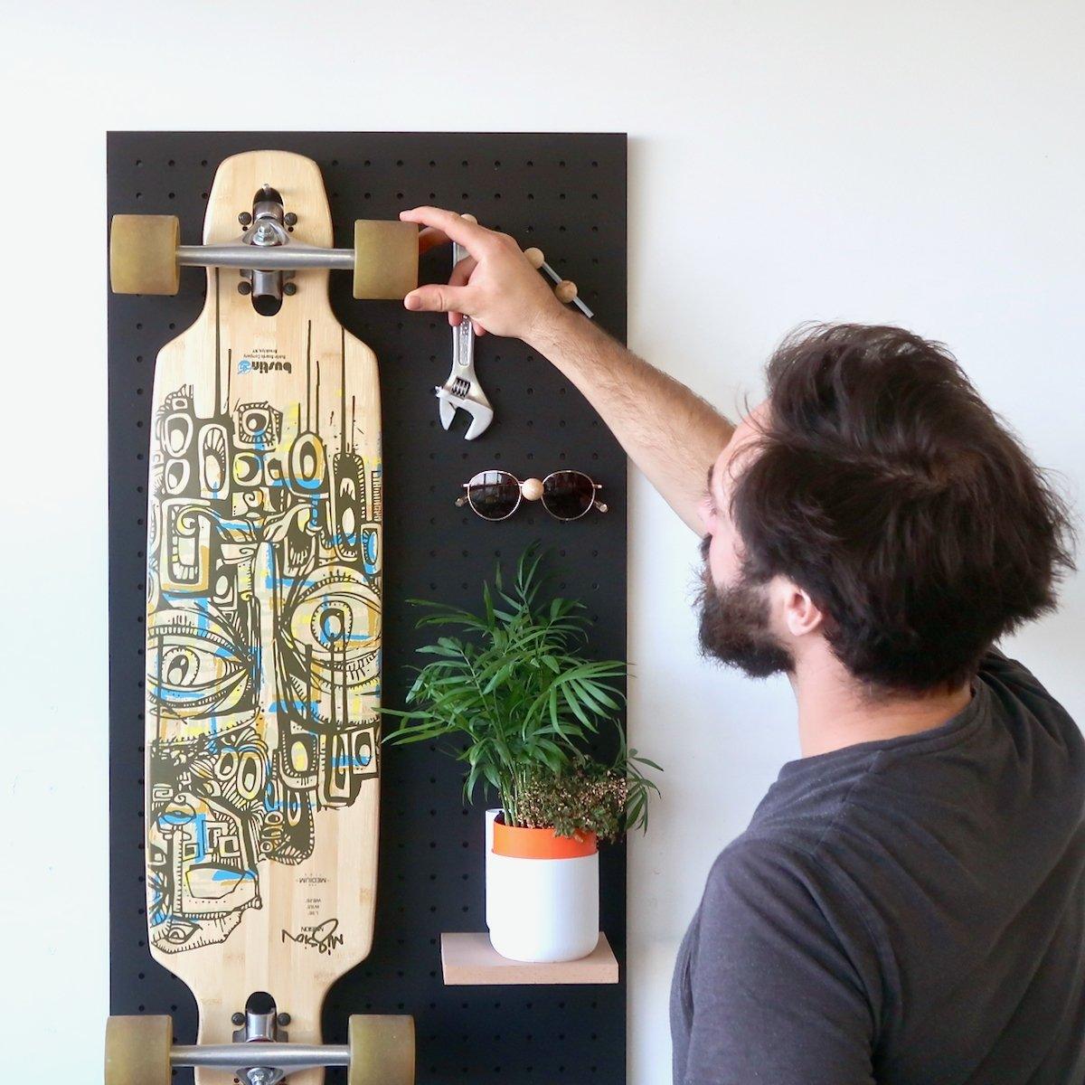 7 façons inattendues de décorer avec le Pegboard - Aire