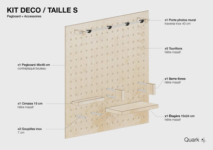 Kit d'accessoires pour Déco - Taille S