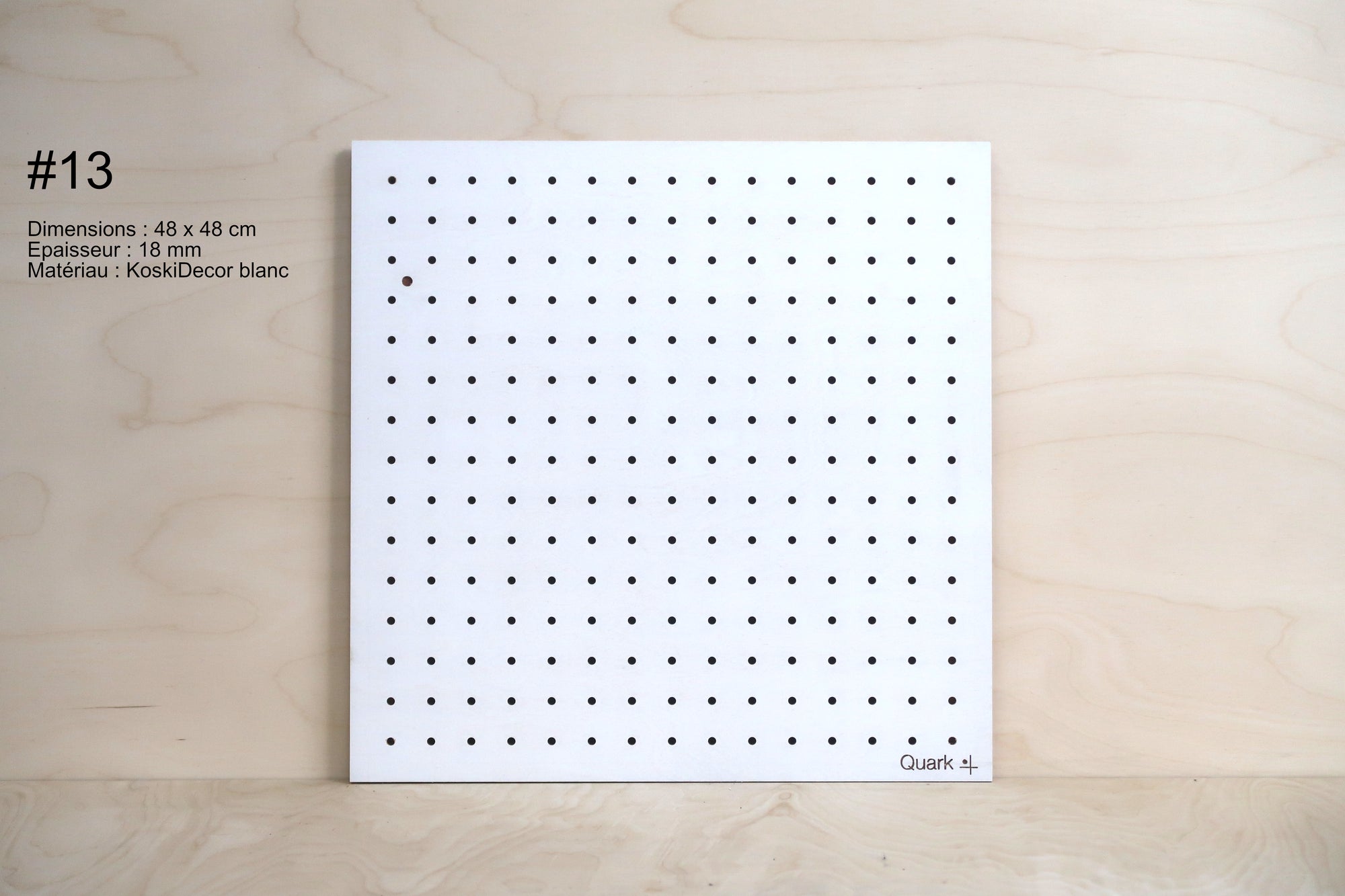 Your logo on your pegboard