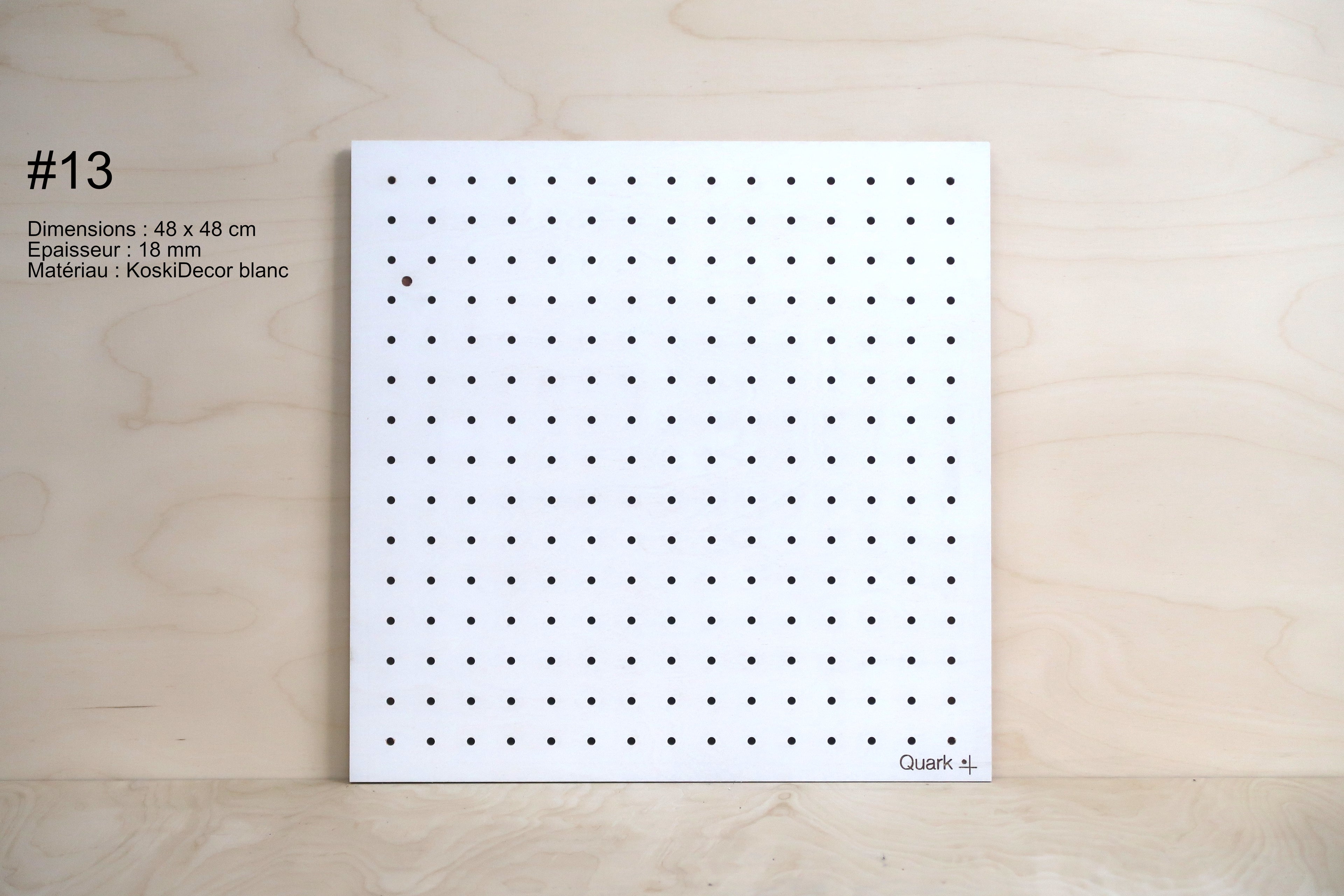 Your logo on your pegboard