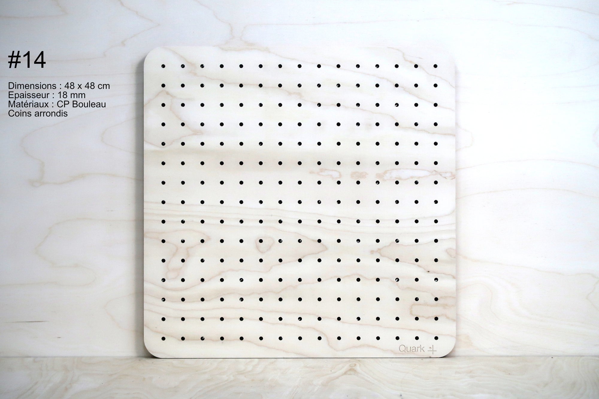 Your logo on your pegboard