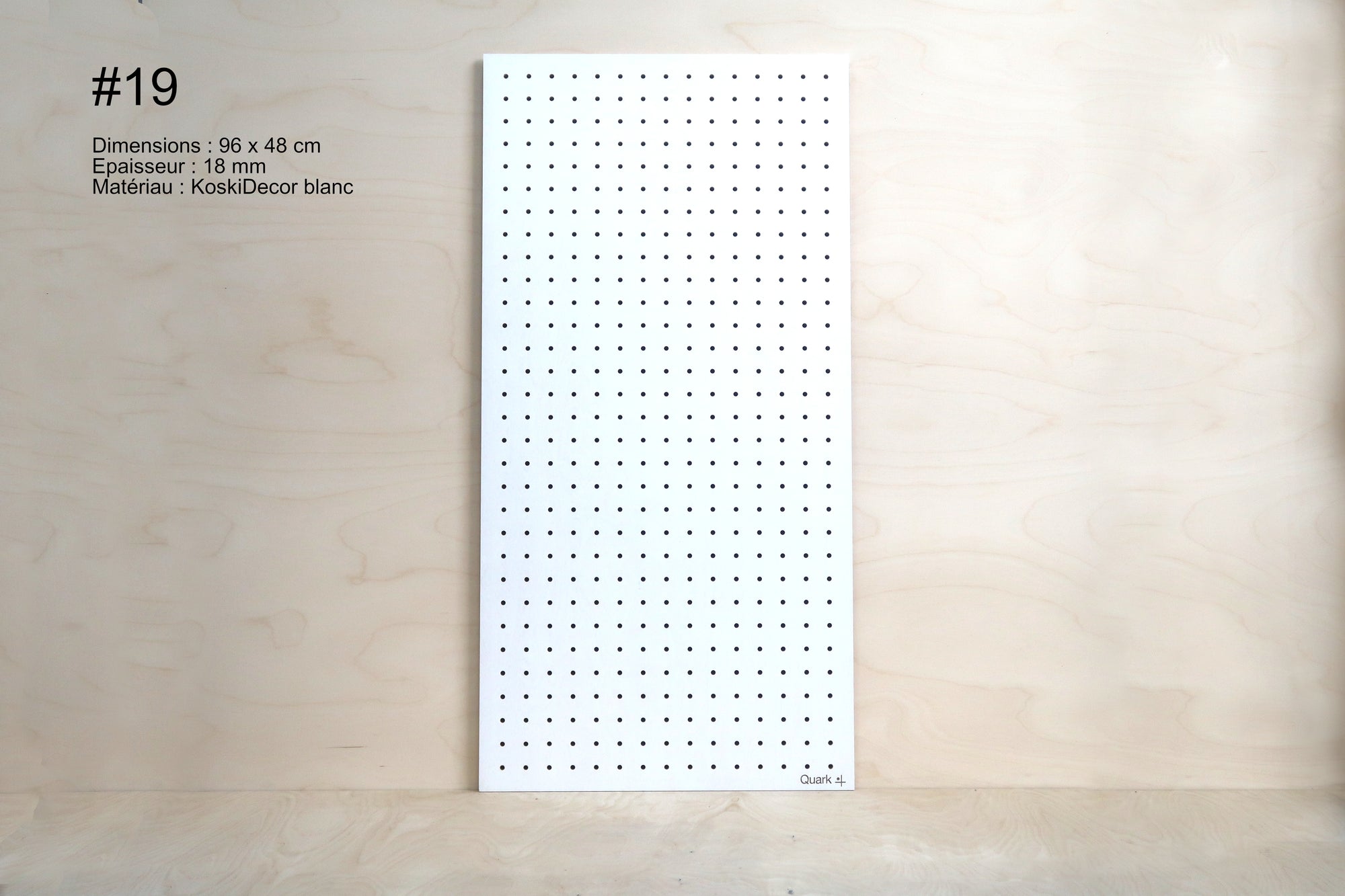 Your logo on your pegboard