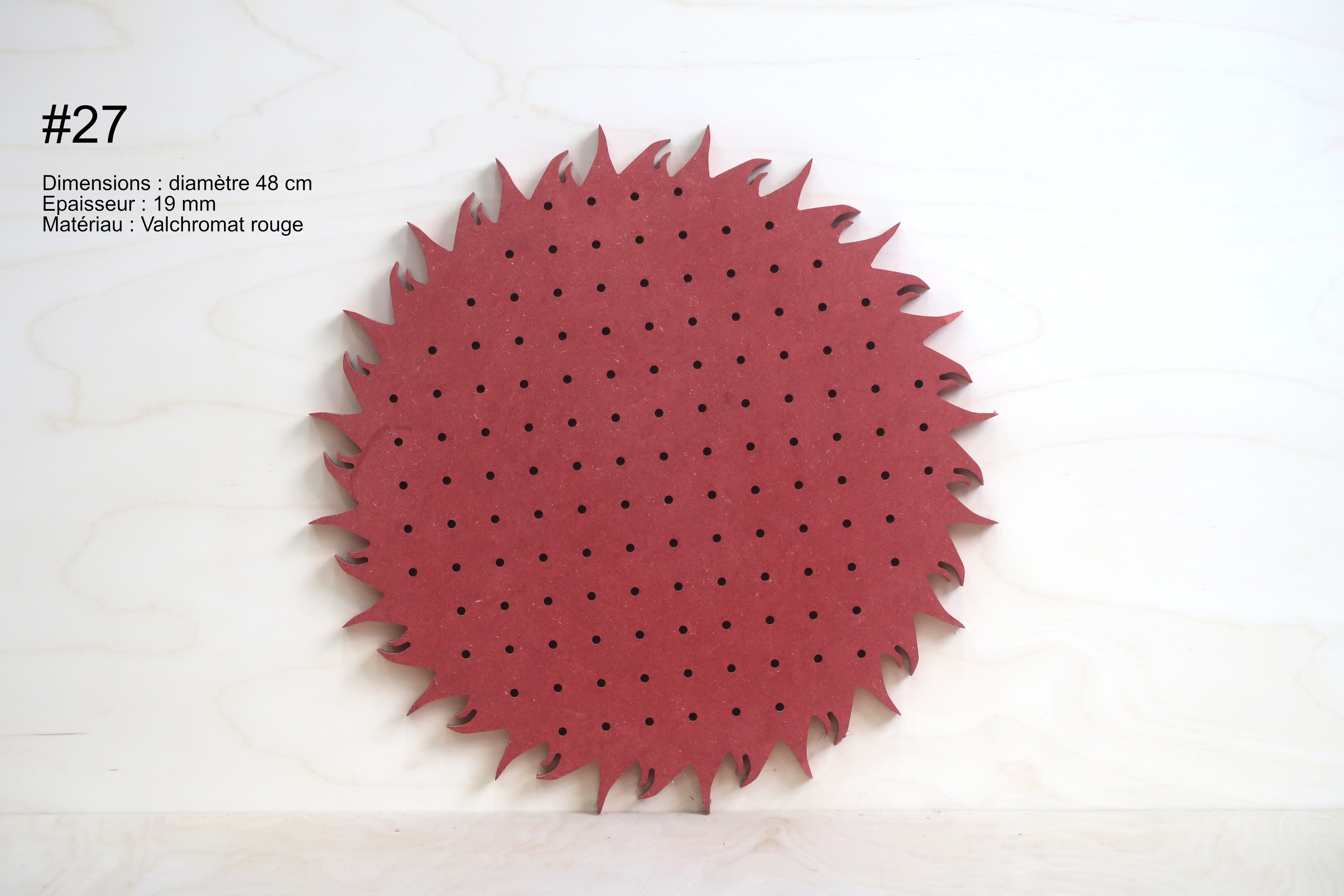 Your logo on your pegboard