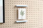 Acrylic Poster Holder for Pegboard – Wall Information Display