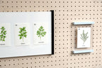 Acrylic Poster Holder for Pegboard – Wall Information Display