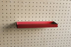 Étagère avec rebords pour pegboard – tablette murale de rangement