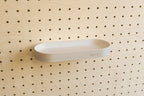 Étagère avec rebords pour pegboard – tablette murale de rangement