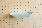 Étagère avec rebords pour pegboard – tablette murale de rangement
