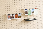 Photo Holder – Metal Rod Poster and Card Display for Pegboard