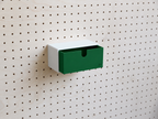 Casier coloré multifonction pour pegboard – bac de rangement mural