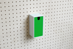 Casier coloré multifonction pour pegboard – bac de rangement mural