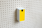 Casier coloré multifonction pour pegboard – bac de rangement mural