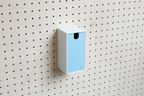 Casier coloré multifonction pour pegboard – bac de rangement mural