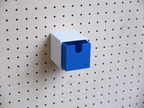 Casier coloré multifonction pour pegboard – bac de rangement mural