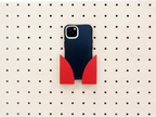 Porte-téléphone mural pour pegboard – support smartphone panneau perforé
