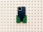 Porte-téléphone mural pour pegboard – support smartphone panneau perforé