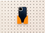 Porte-téléphone mural pour pegboard – support smartphone panneau perforé