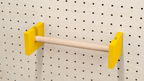 Porte-rouleau essuie-tout mural pour pegboard – panneau perforé cuisine