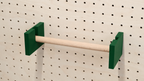 Porte-rouleau essuie-tout mural pour pegboard – panneau perforé cuisine
