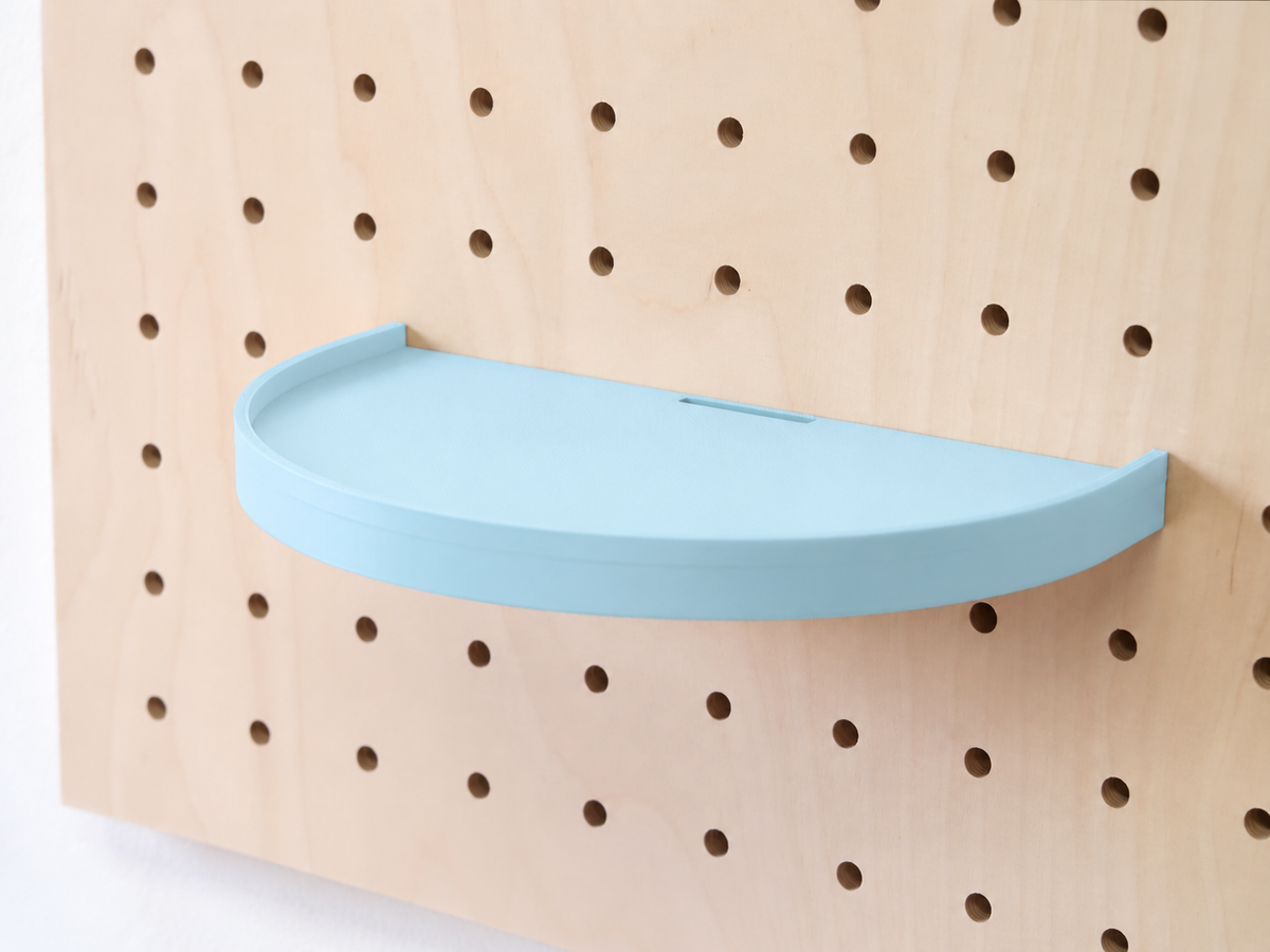 Étagère déco enfant nuage, cœur, soleil pour pegboard – tablette murale