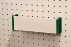 Porte-courrier mural pour pegboard – range-lettres panneau perforé