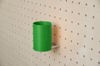 Pot à stylos flottant pour pegboard – organiseur mural design minimaliste