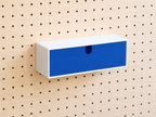 Casier coloré multifonction pour pegboard – bac de rangement mural