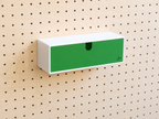 Casier coloré multifonction pour pegboard – bac de rangement mural