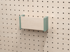 Porte-courrier mural pour pegboard – range-lettres panneau perforé