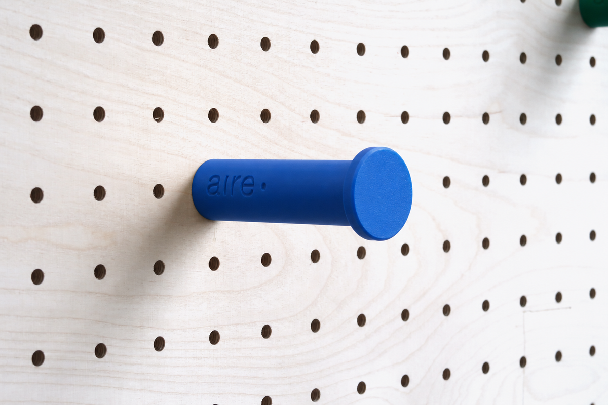 Colourful Wall Hook – Coat Hook for Pegboard