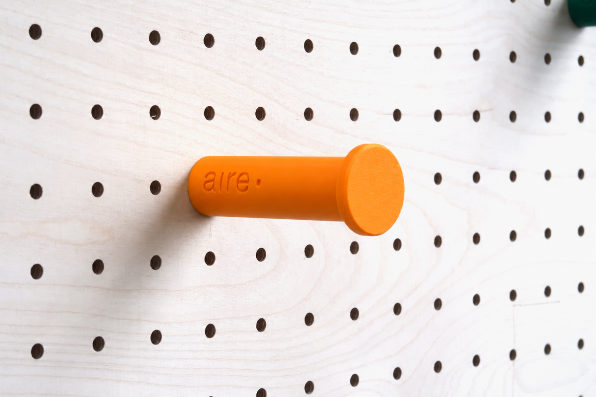 Colourful Wall Hook – Coat Hook for Pegboard
