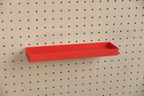Pegboard Shelf with Lip – Wall-Mounted Storage Shelf