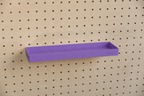 Pegboard Shelf with Lip – Wall-Mounted Storage Shelf