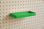 Pegboard Shelf with Lip – Wall-Mounted Storage Shelf