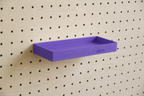 Pegboard Shelf with Lip – Wall-Mounted Storage Shelf