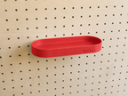 Pegboard Shelf with Lip – Wall-Mounted Storage Shelf