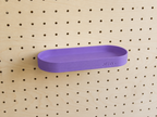 Pegboard Shelf with Lip – Wall-Mounted Storage Shelf