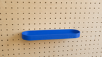 Pegboard Shelf with Lip – Wall-Mounted Storage Shelf