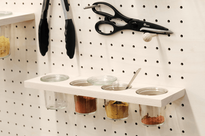 Kit Panneau Perforé Pegboard + Accessoires pour Cuisine - Quark