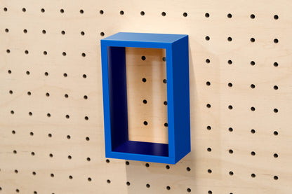 Vitrine produits pour Pegboard - Présentoir produits sur panneau perforé