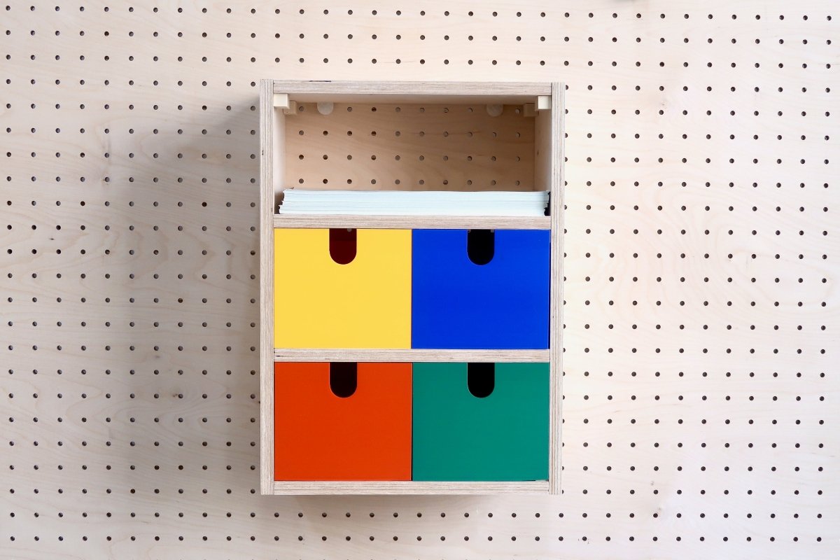 Casier 3 sections - Organiseur de fournitures et stock papier A4 - Accessoires - Aire - A247-1 - 5