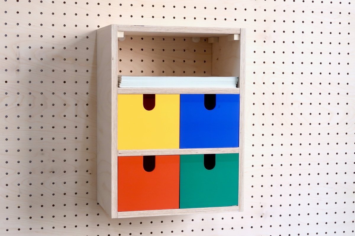 Casier 3 sections - Organiseur de fournitures et stock papier A4 - Accessoires - Aire - A247-1 - 6