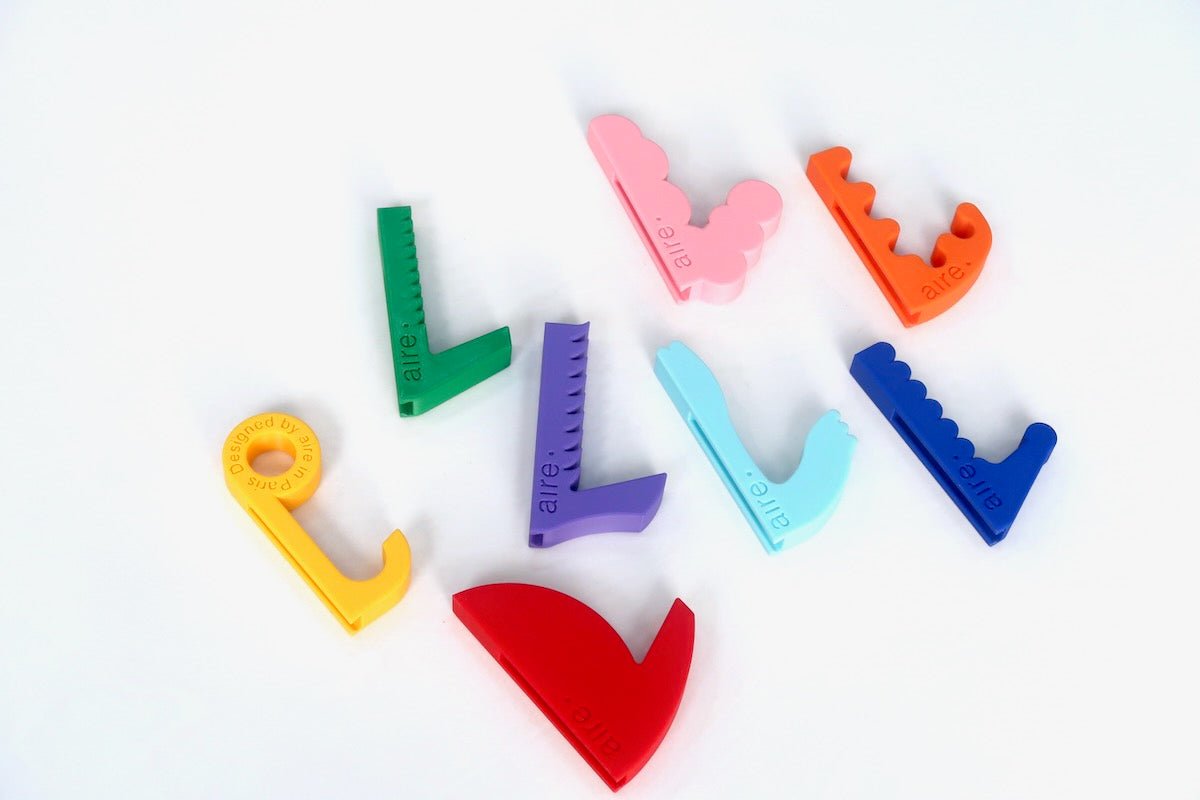 Crochets Colorés Aire - Patères déco et minimalistes - 8 styles différents à découvrir - Crochets - Aire - M189-1 - 8