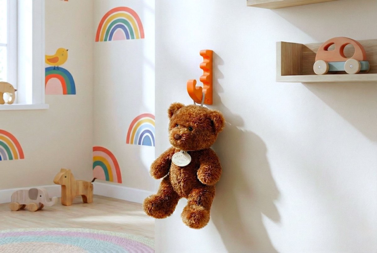 Crochets Colorés Aire - Patères déco et minimalistes - 8 styles différents à découvrir - Crochets - Aire - M189-10 - 23