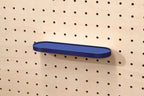 Retro rounded shelf for pegboard – wooden wall storage shelf  