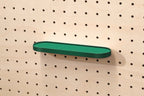 Retro rounded shelf for pegboard – wooden wall storage shelf  