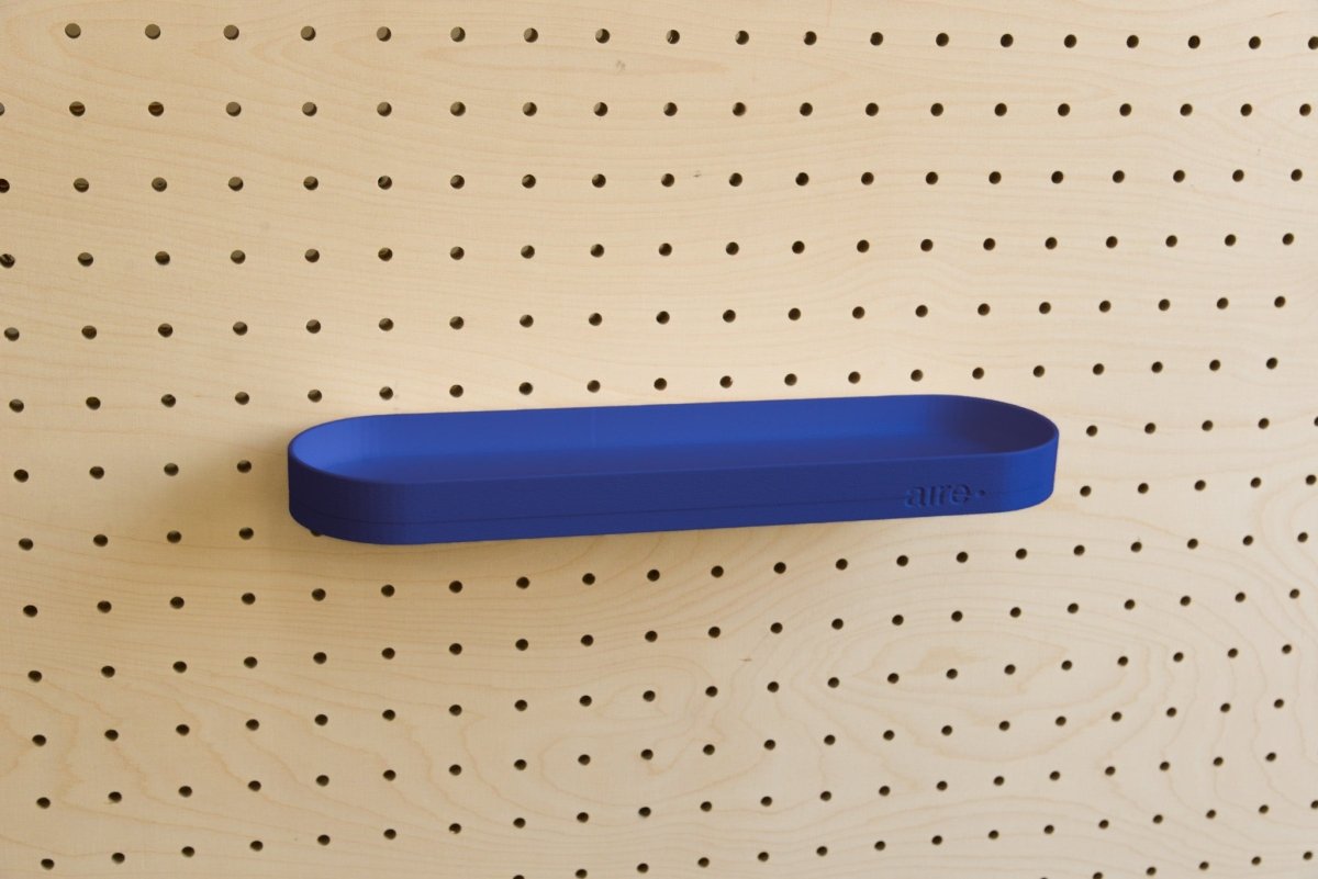 Étagère avec rebords pour pegboard – tablette murale de rangement - Aire -  - 15