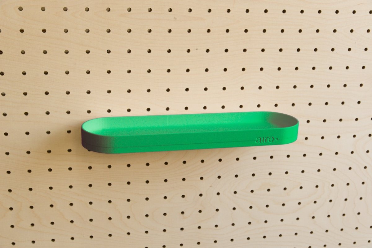 Étagère avec rebords pour pegboard – tablette murale de rangement - Aire -  - 23