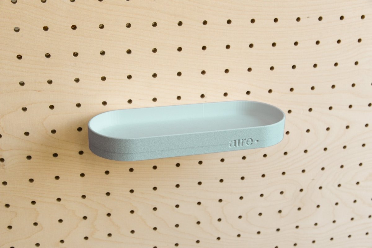 Étagère avec rebords pour pegboard – tablette murale de rangement - Aire -  - 45