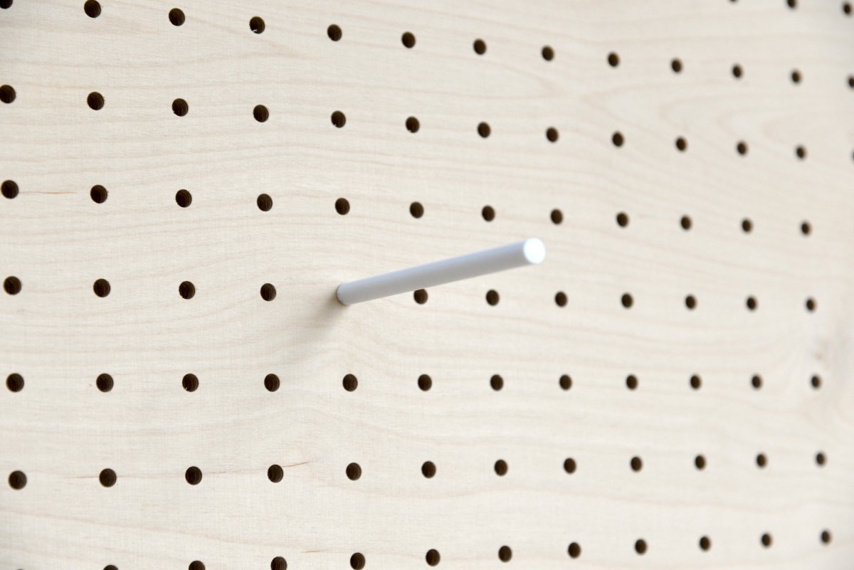 Goupille colorée pour pegboard – tige inox gainée pour panneau perforé - Accessoires - Aire -  - 1